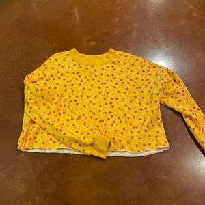 Kids cropped sweatshirt
